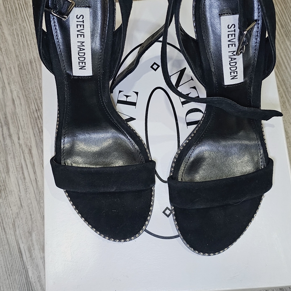 Steve Madden Black Women's Sandals